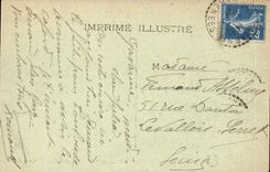 Gavarnie CPA View of the village and the circus