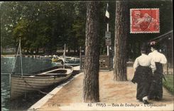 Paris (16eme) CPA Bois de BOulogne L'embarcadere