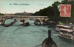 Paris (1) CPA die konigliche Brucke