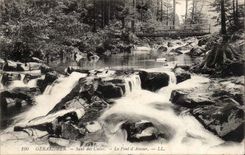 Gerardmer CPA Jump of the tanks the bridge of love