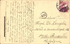 Suisse CPA Hautefuilles barque