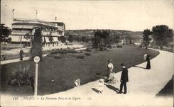 Vichy CPA Le nouveau parc et la cigale