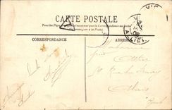 Vichy CPA La facade du casino Vue sur le parc