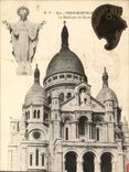 Paris (18th) CPA Basic of the Sacring Heart