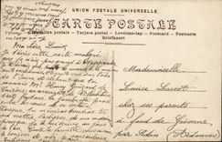 Statue Paris-CPA von Henti II auf der neuen Brucke