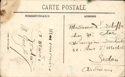 CPA Sainte Anne d' Auray the miraculous virgin