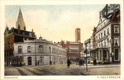 The Netherlands CPA Gravenhage Groenmarkt