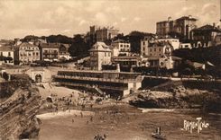 Biarritz CPA Plage du port vieux