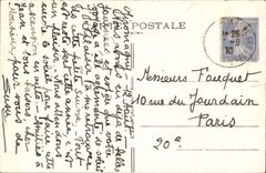 The Balloon of Alsace CPA One of the seven hairpin curves