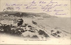 Nice CPA Panorama of the walk of midday