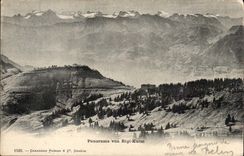 Suisse CPA Panorma von Rigi Kulm