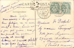 Langrune auf Landhausern des Meer CPA