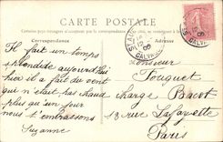 CPA Surroundings of Ouistreham CPA edges of Orne the steamer of Le Havre