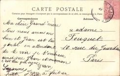 Ouistreham CPA It thrown of the east and before port (boat)