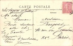 Ouistreham CPA gegen abgehenden Zerstorer des Kanals (baetau Krieg)