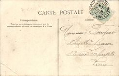 Mortagne CPA Garden of the town hall