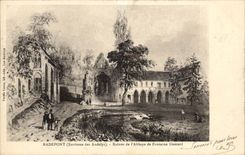 Radepont CPA Ruines de l'abbaye de fontine Guerard (environs de Andelys)