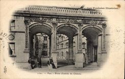 Pau CPA Main door of the castle