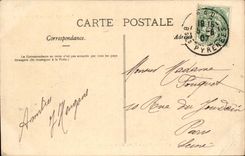 Haupttur Pau-CPA des Schlosses