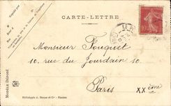 Pouliguen CPA Seen of the quays