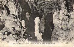 Arcy on Cure CPA caves the Tower of Pisa and sugar loaf