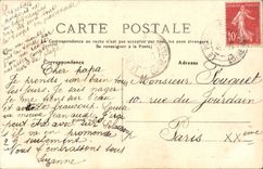 Pouliguen CPA Departure of a brig goelette