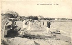 Pouliguen CPA the beach