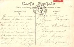 Etretat CPA the page by a heavy weather