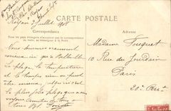 Royan CPA Seen of the sqaure Botton and the two piers