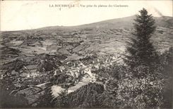 Bourboule CPA seen from of the plate of Charlannes