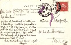 Bourboule CPA gesehen von der Platte von Charlannes