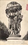 Paris (6th) CPA Garden of Luxembourg Fountain Carpeaux (deytail)