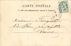 Caudebec in Caux CPA Old house on the river Sainte Gertrude