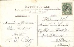 CPA Fantasy Flower Better wishes of happiness