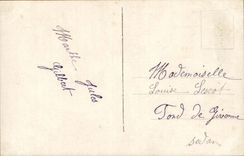 CPA gute Phantasie feiert rosafarbene Blume