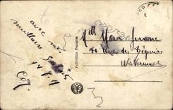 CPA Phantasie-Lilie des Tales tragt Gluck