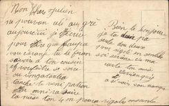 CPA Fantasy Woman in the plane (defects)