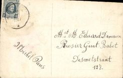 CPA Fantasy Flowers Decoration in relief Gelukkig Nieuwjaar