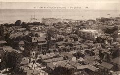 Arcachon CPA Vue generale
