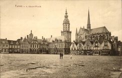 Belgium - Belgien - Belgium - Veurne - Furnes - Large De luxe hotel - CPA
