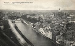 Belgium - Belgien - Belgium - Namur - Wallonia - Panorama General of the City - CPA