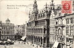 Belgium - Belgien - Belgium - Brussels - Brussels - Large House of the King Places - CPA