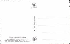 Belgium - Belgien - Belgium - Bruges - Brugge - Church Notre Dame Tomb of Charles the Bold one - CPA