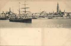 Belgien - Belgien - Belgien - Antwerpen - Boot - CPA