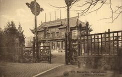 Belgium - Belgien - Belgium - Brussels - Brussels - Park of Laeken - the Chinese restaurant - CPA