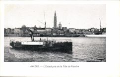 Belgien - Belgien - Belgien - Antwerpen - die Schelde genommen vom Kopf von Flandern - CPA