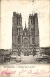 Belgium - Belgien - Belgium - the Church Saint Gudule - CPA