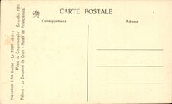 Belgium - Belgien - Belgium - Fair of Old Art the XVII century Palate of Cinquanaire Brussels 1910 - CPA