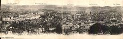 Belgium - Belgien - Belgium - Panorama View - 4 regular sized cards attatched to form view - CPA