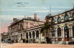 Landau CPA Bahnhof Parks